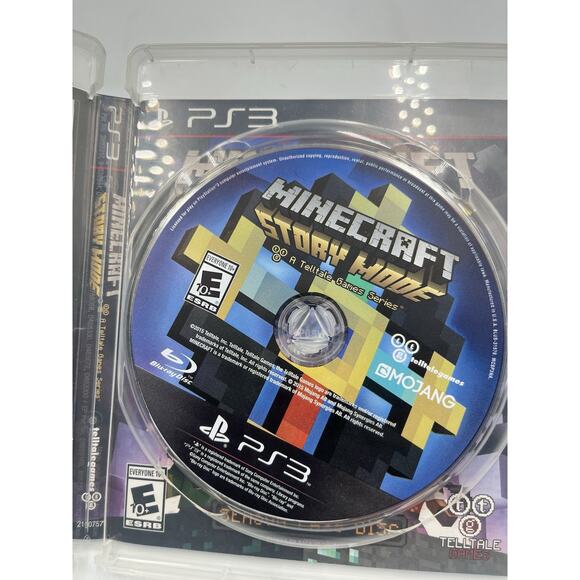 Minecraft: Story Mode Season Pass Disc (Sony PlayStation 3, PS3 2015) - TESTED - Picture 4 of 7